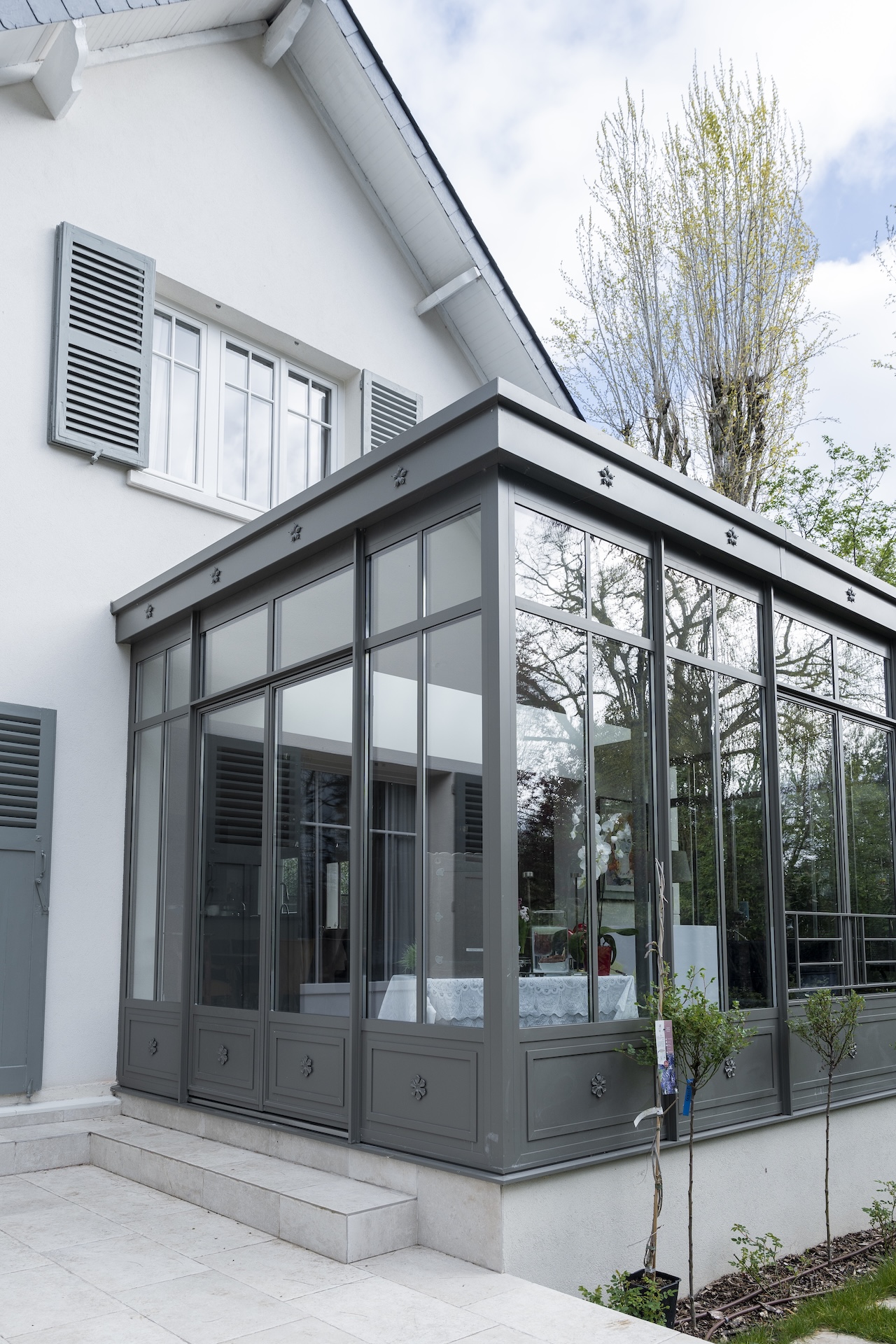 Baja Architecture Réalisation verrière chez A et S au Vésinet dans une maison de 240 m2