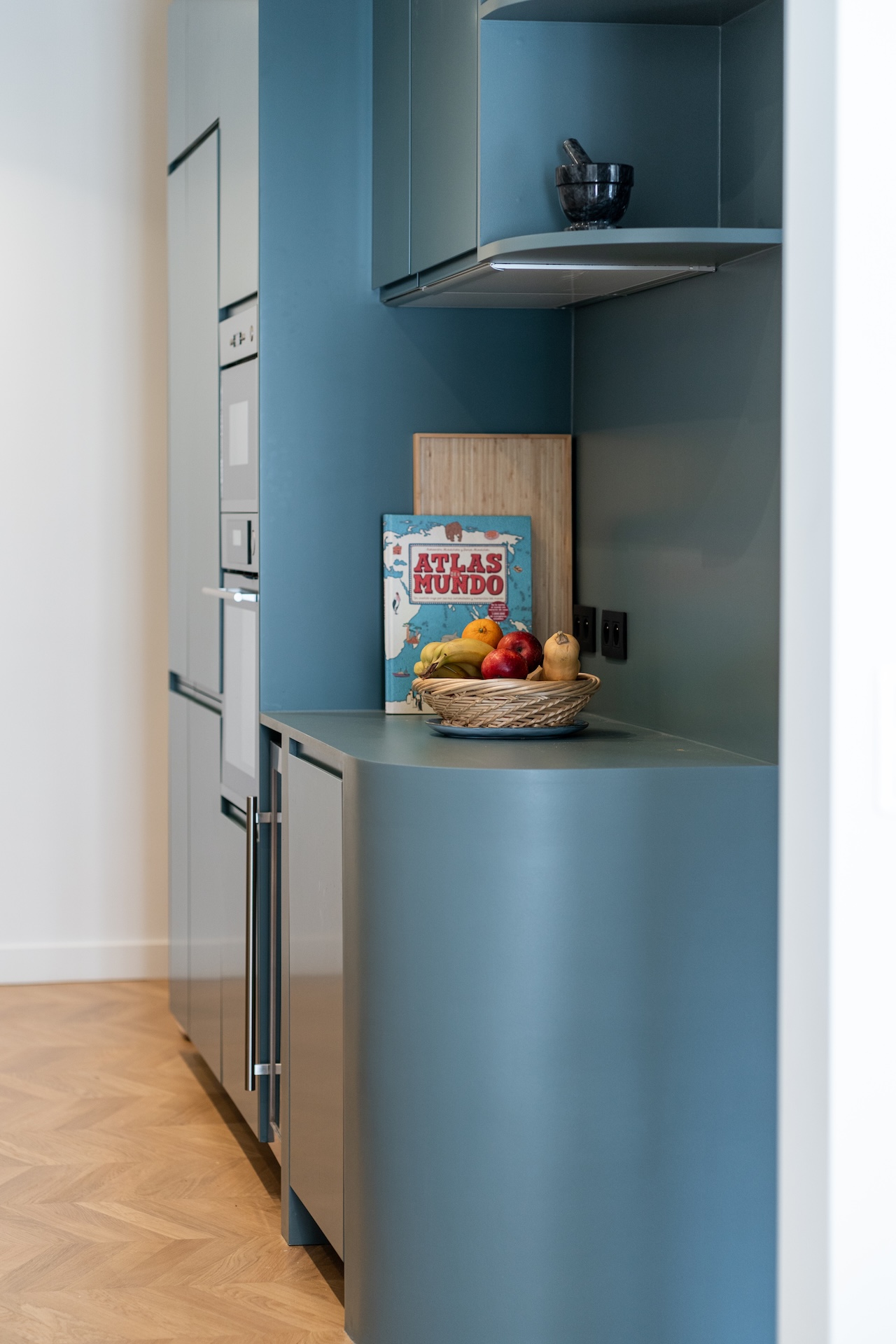 Baja Architecture Réalisation cuisine chez M et JF à Paris dans un appartement de 110 m2