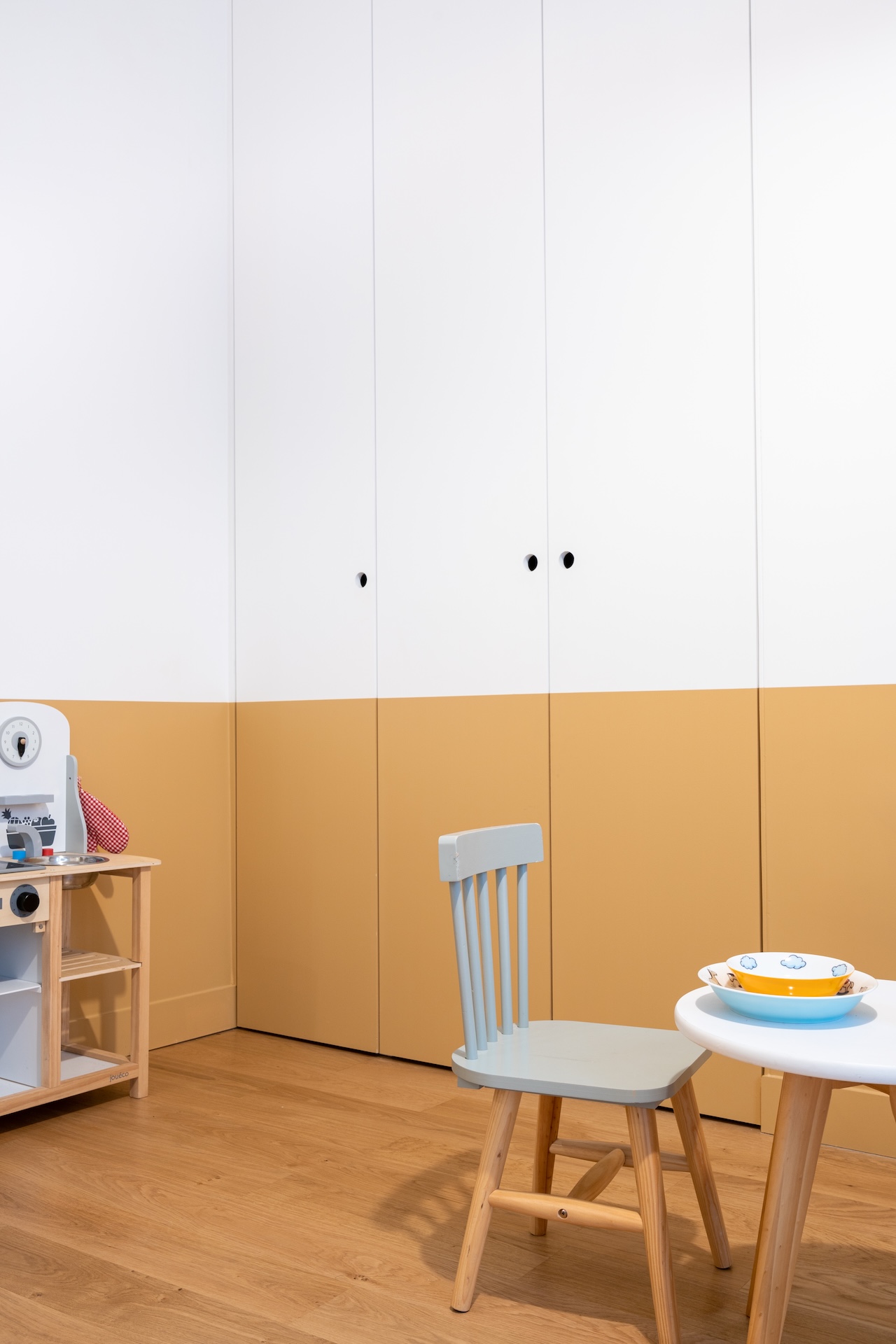 Baja Architecture Réalisation chambre enfant chez M et JF à Paris dans un appartement de 110 m2