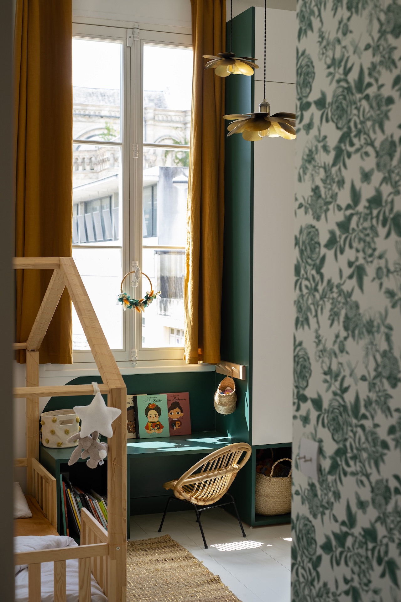 Baja Architecture Réalisation chambre enfant chez M et V à Bordeaux dans une maison de 125 m2