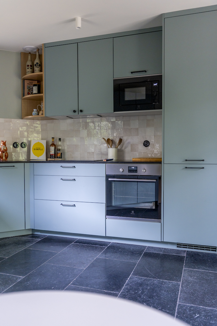 Baja Architecture Réalisation cuisine chez C et S à Garches dans une maison de 180 m2