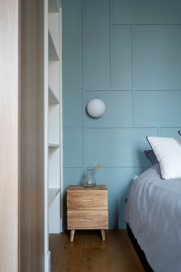 Baja Architecture Réalisation chambre chez J et R à La Garenne Colombes dans une maison de 300 m2
