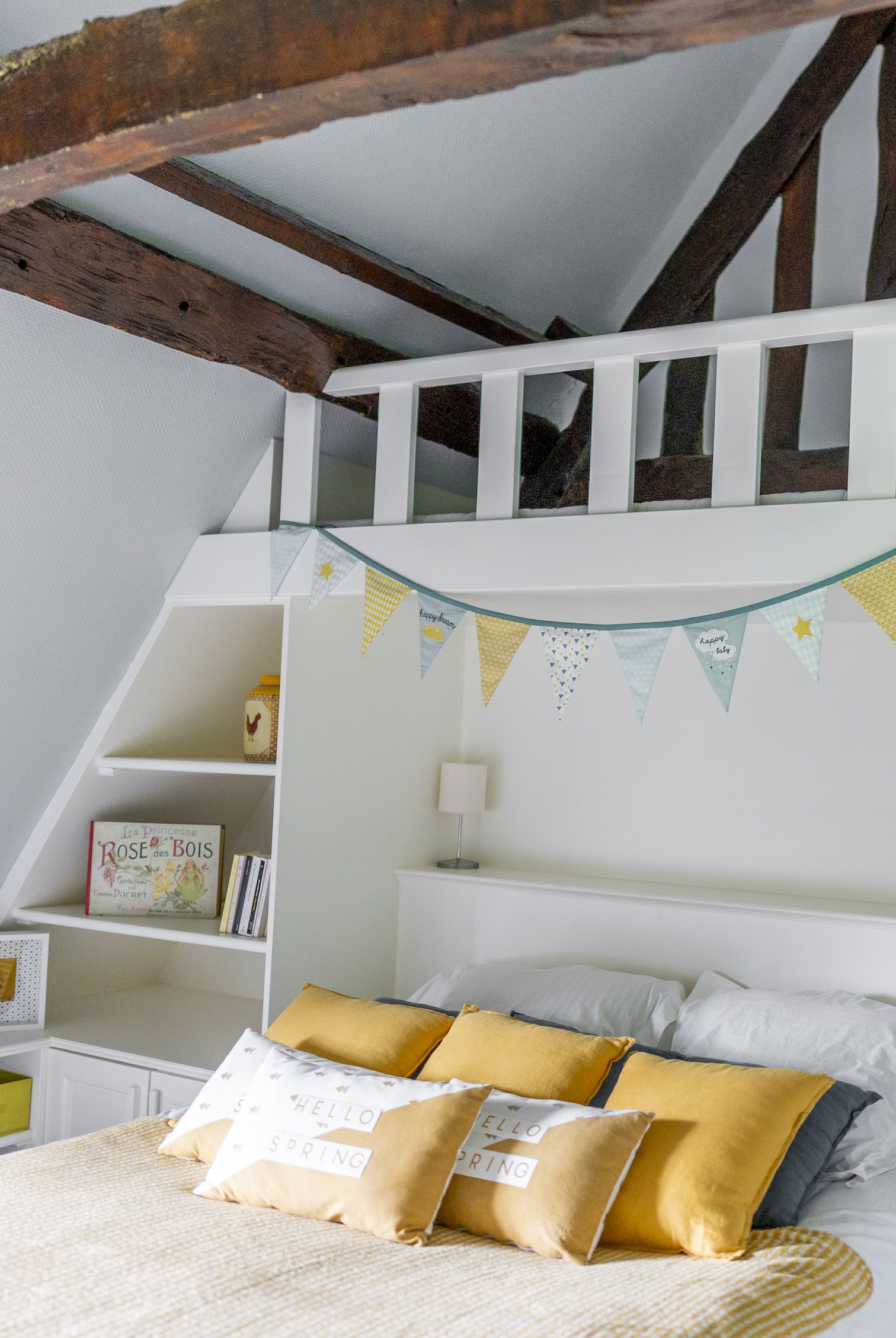 Baja Architecture Réalisation chambre d'enfant chez P et P à Bonneville-la-Louvet dans une maison de 260 m2