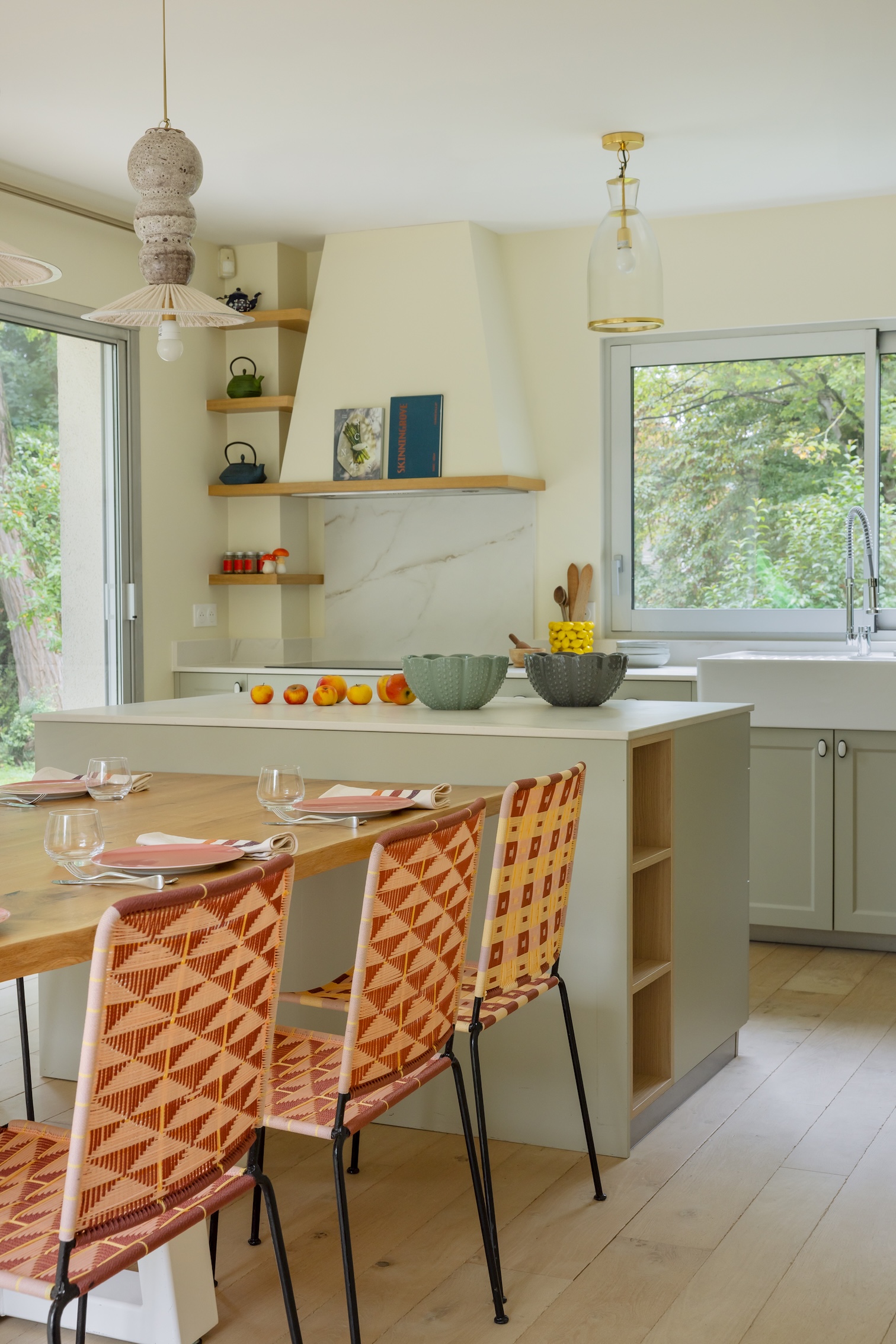 Baja Architecture Réalisation cuisine ouverte dans une maison de 160 m2