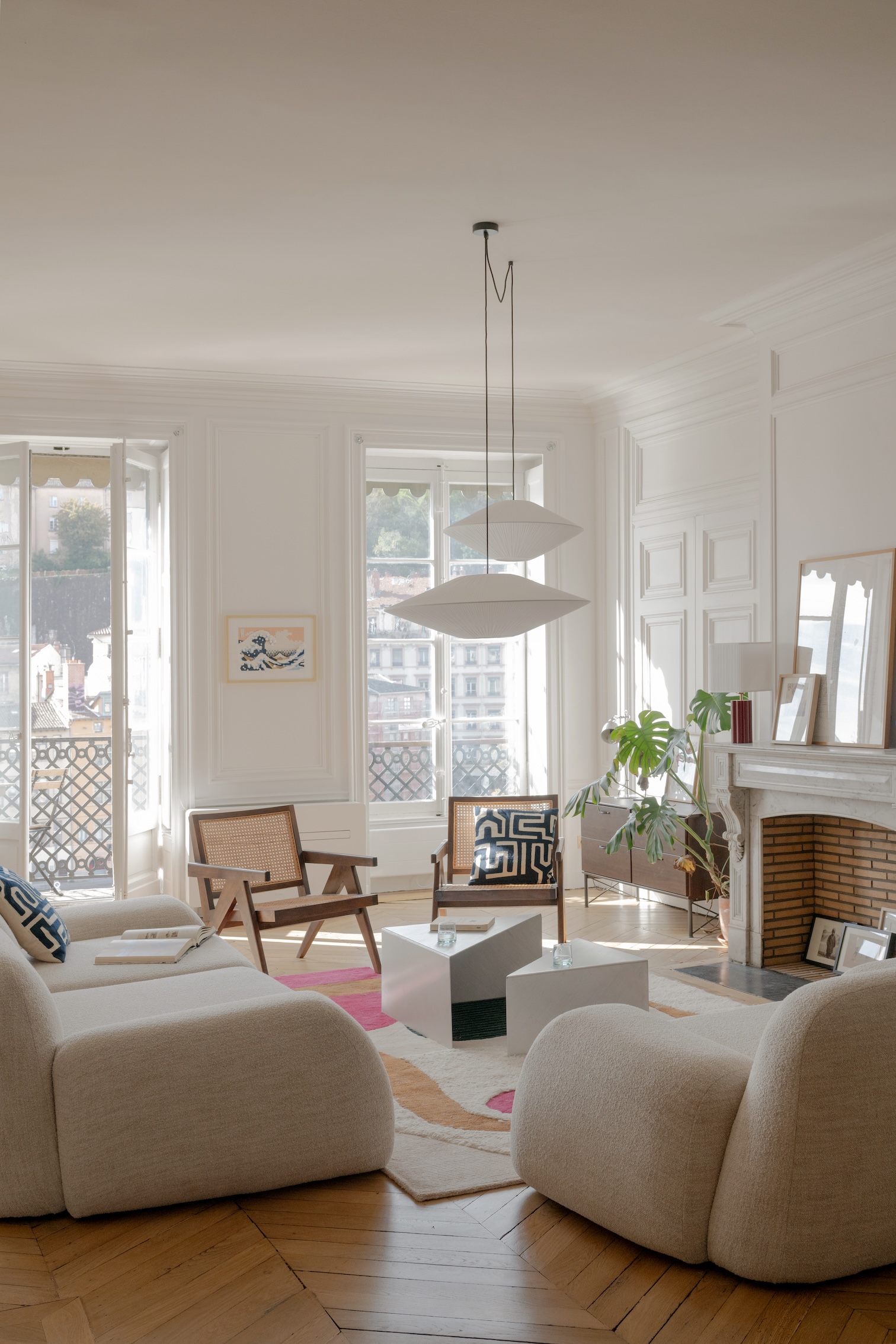 Baja Architecture Réalisation salon dans un appartement de 120 m2