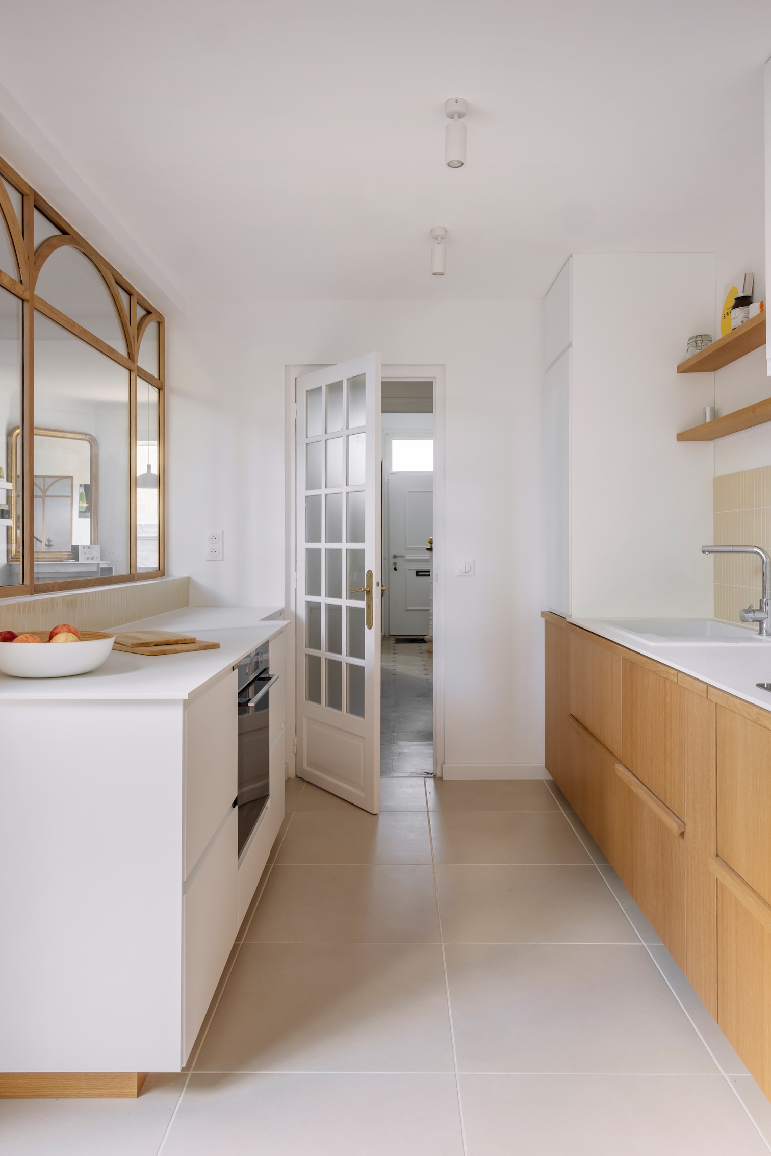 Baja Architecture Réalisation cuisine ouverte dans une maison de 150 m2