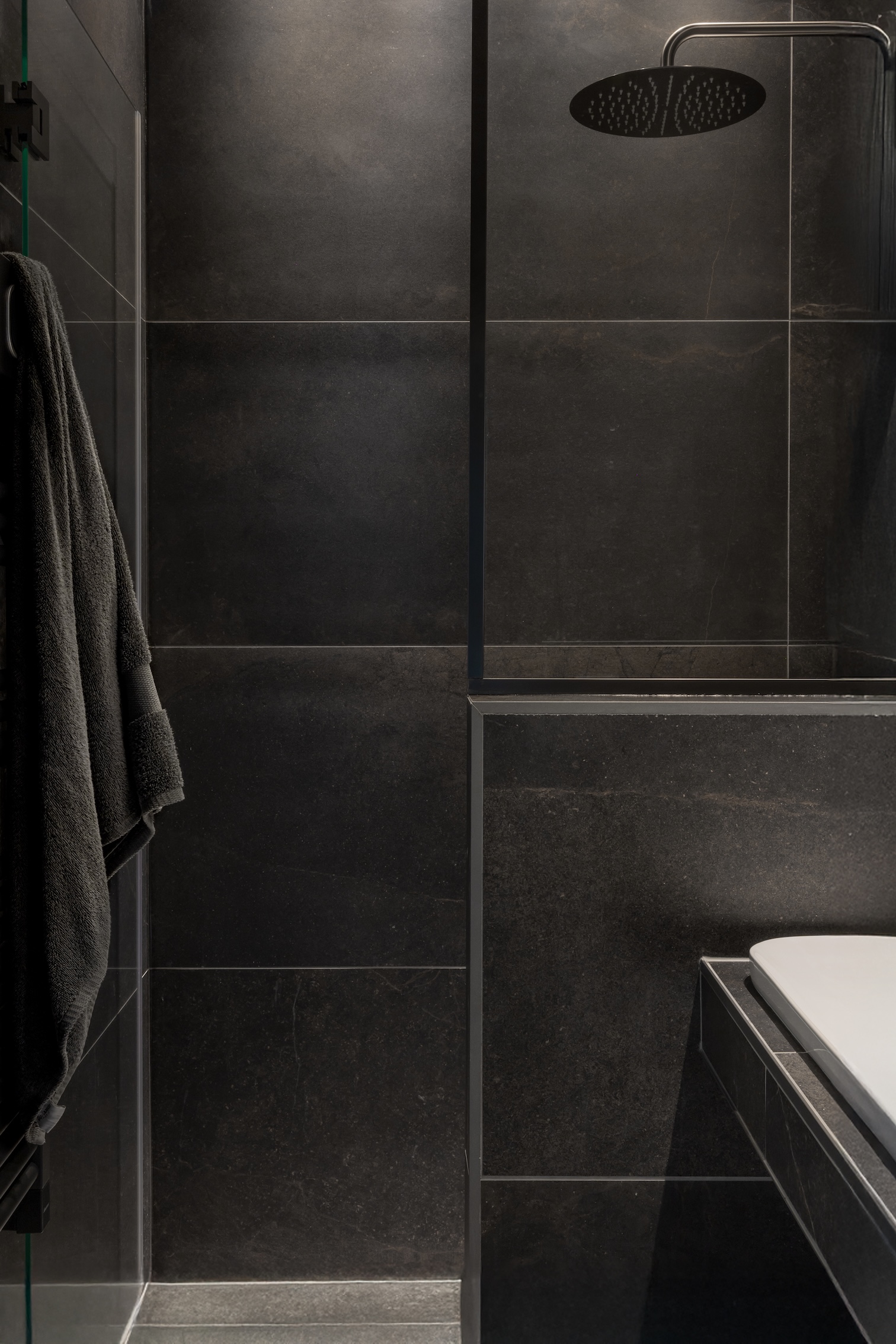Baja Architecture Réalisation salle de douche dans un appartement de 90 m2
