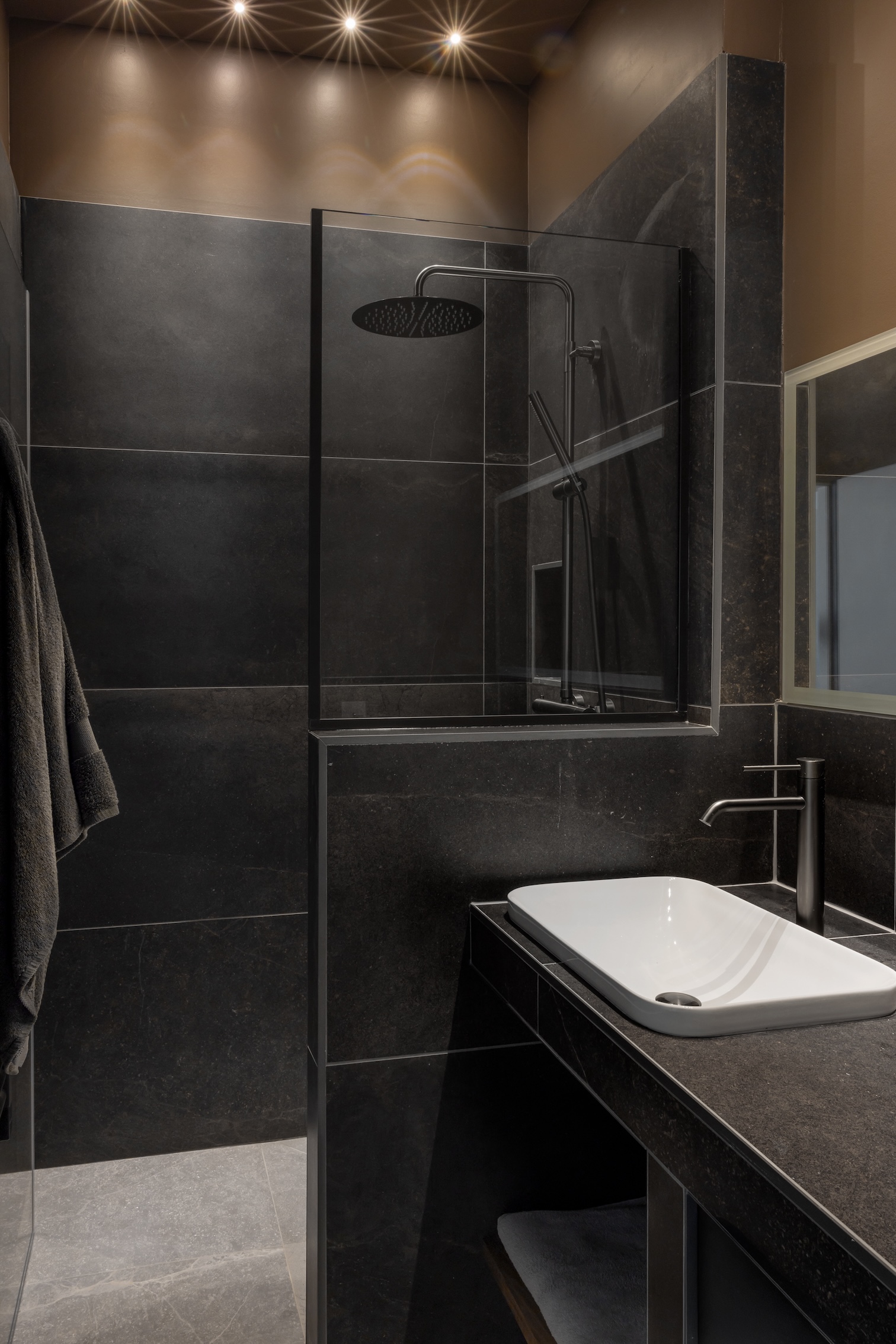 Baja Architecture Réalisation salle de douche dans un appartement de 90 m2