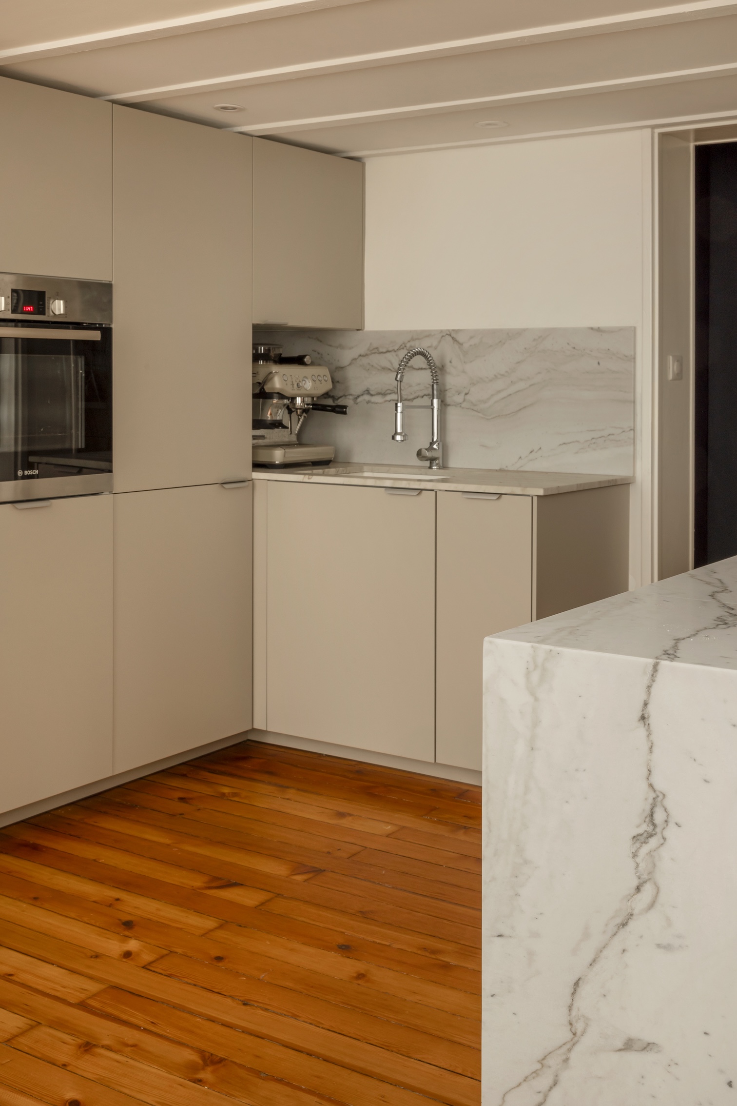 Baja Architecture Réalisation cuisine dans un appartement de 90 m2