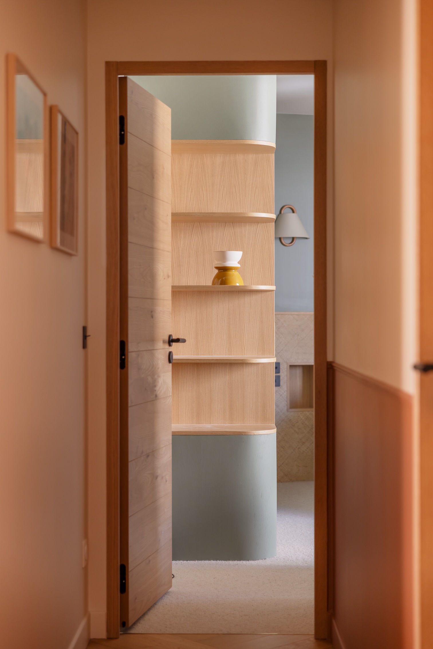Baja Architecture Réalisation couloir dans un appartement de 110 m2