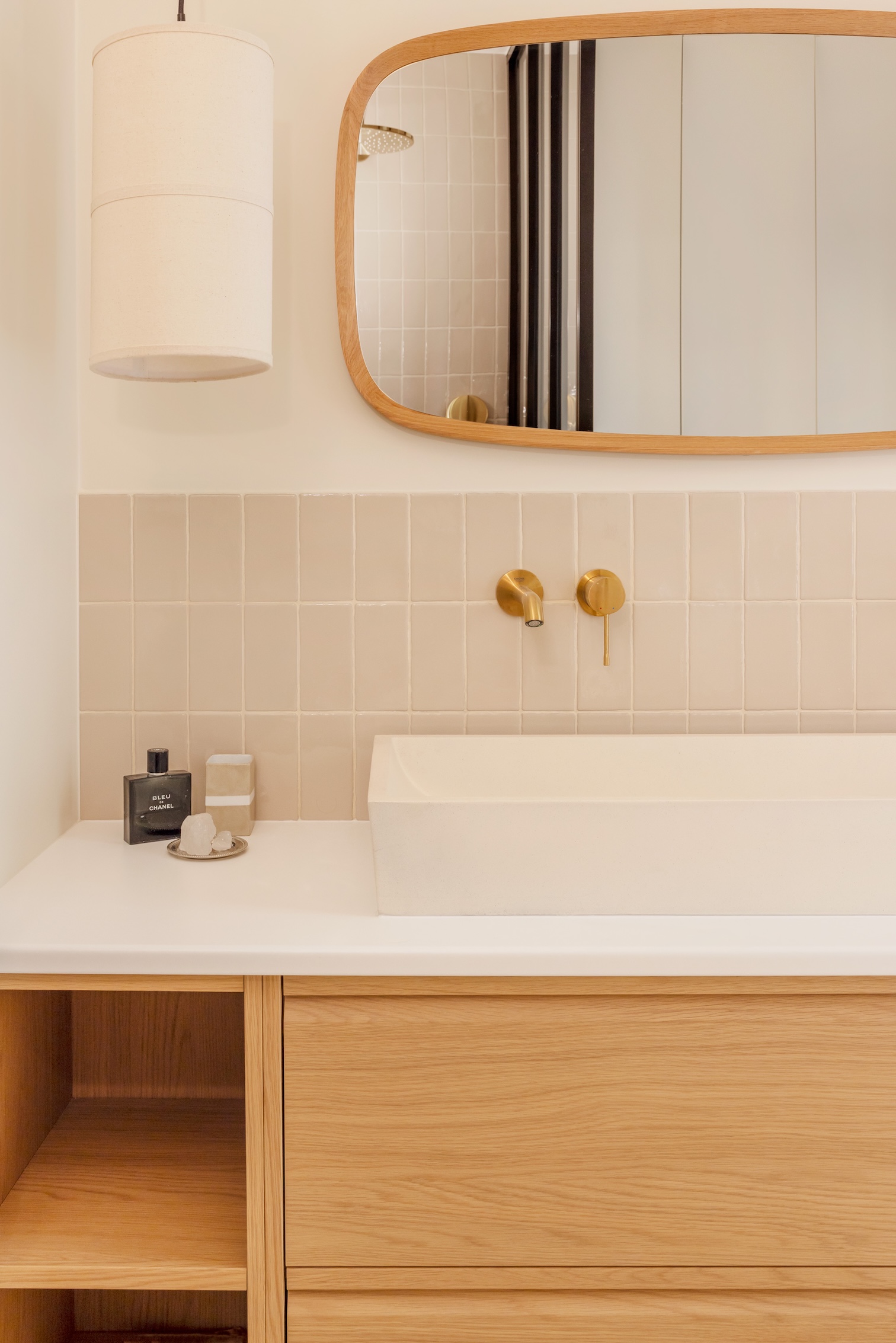 Baja Architecture Réalisation salle de bain dans un appartement de 110 m2
